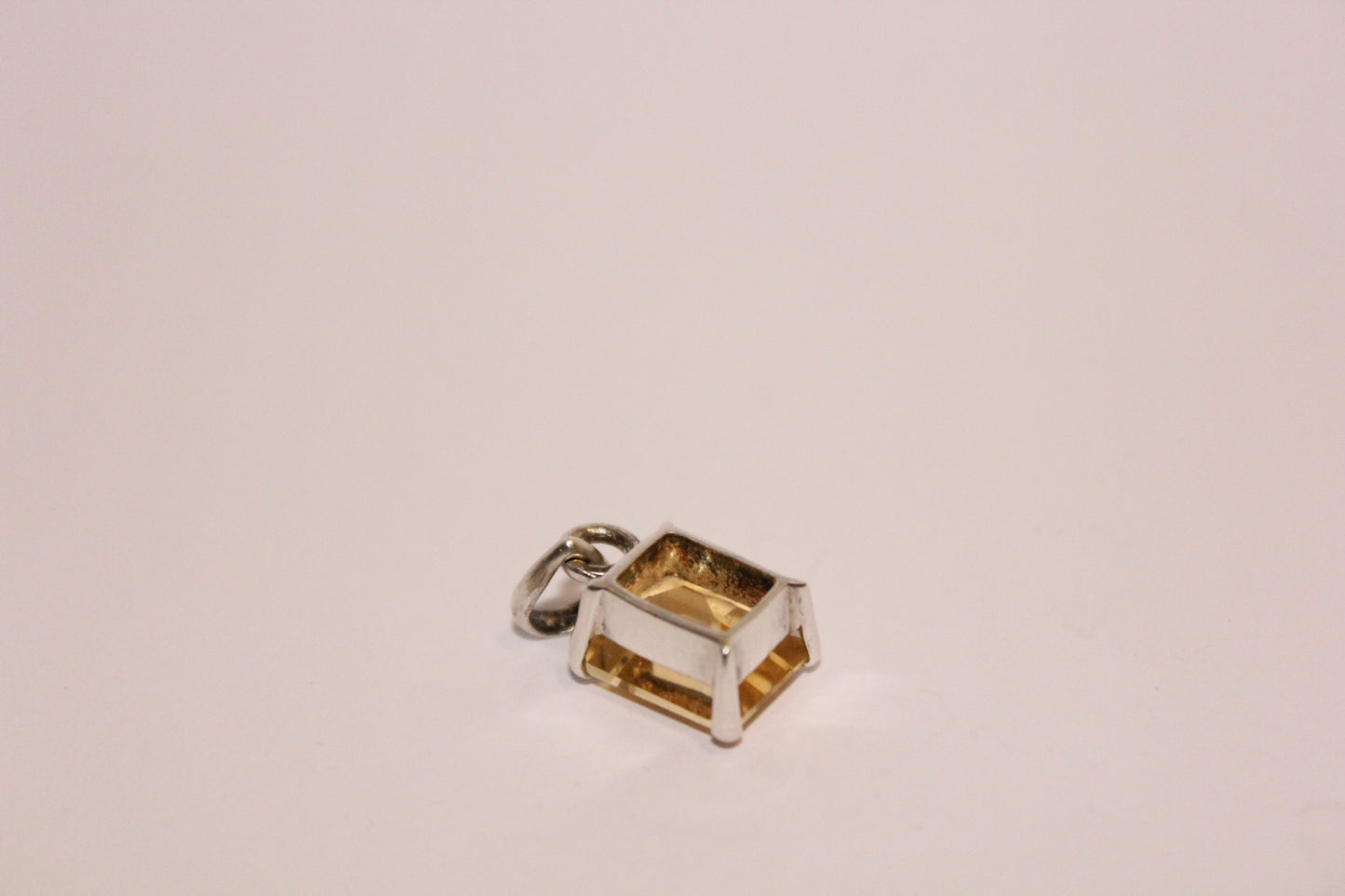 Pendant - Citrine - sml