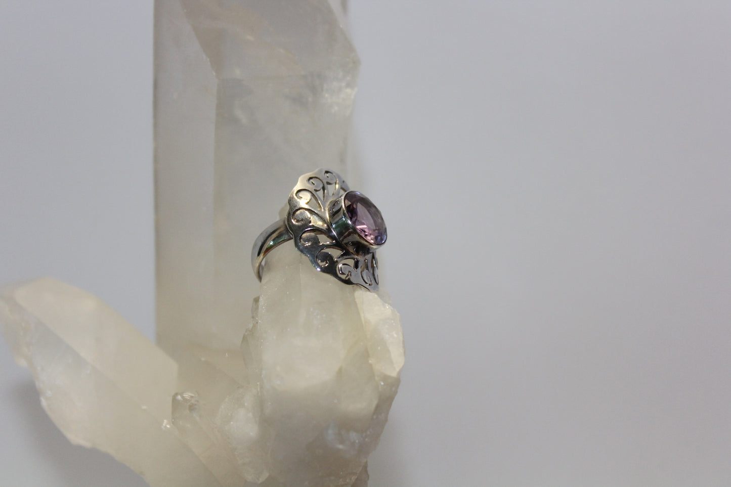 Ring - Amethyst - size - 9