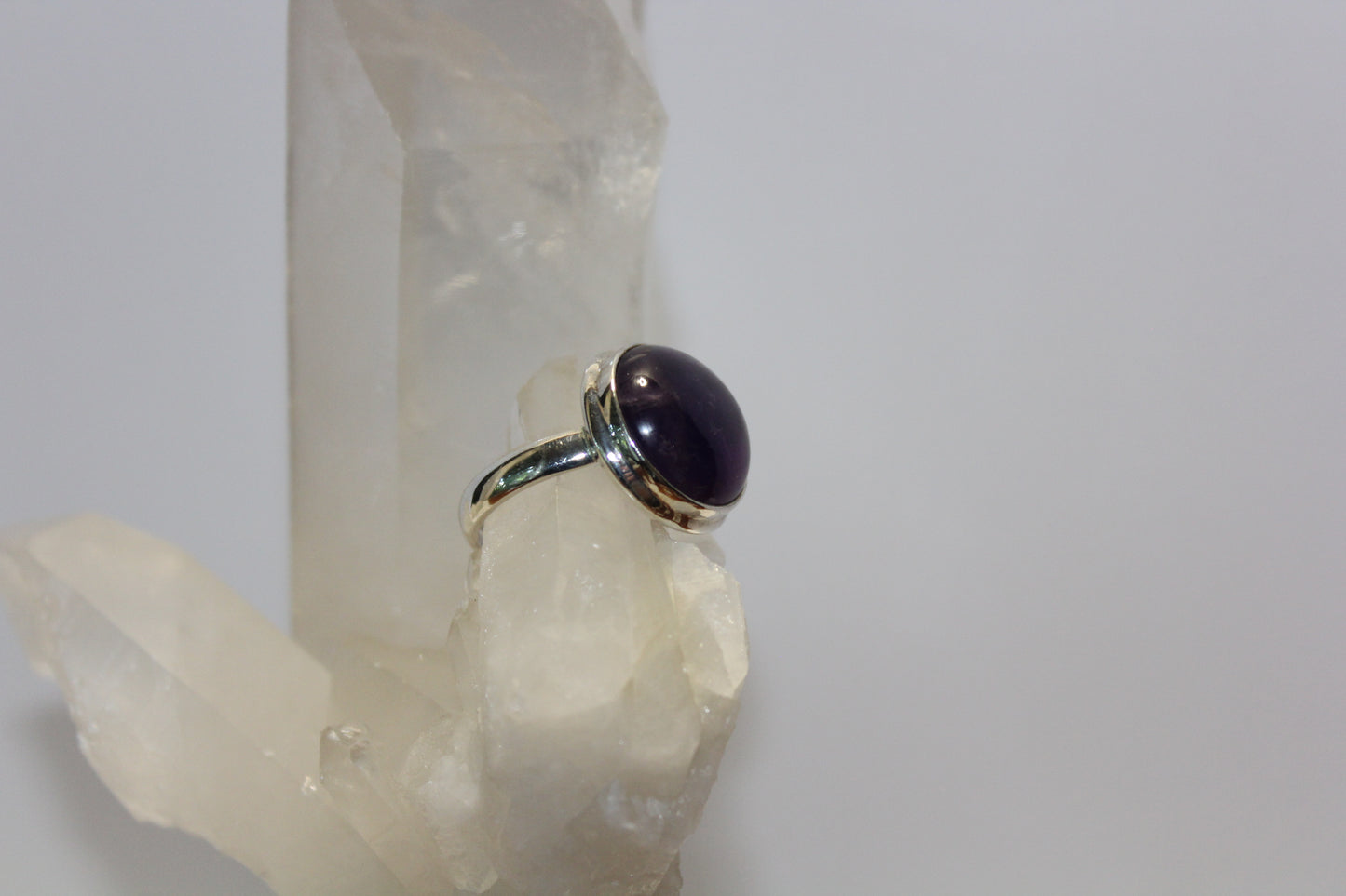 Ring - Amethyst - size - 10
