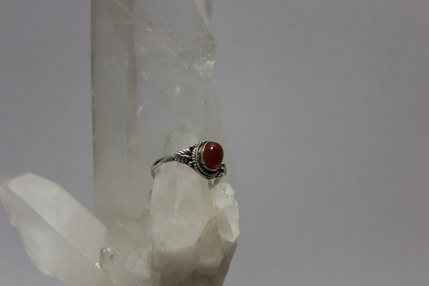Ring - Carnelian - size - 8