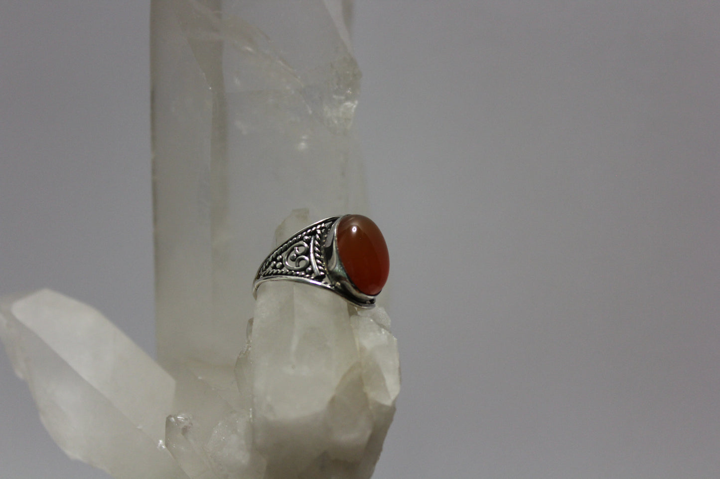 Ring - Carnelian - size - 8