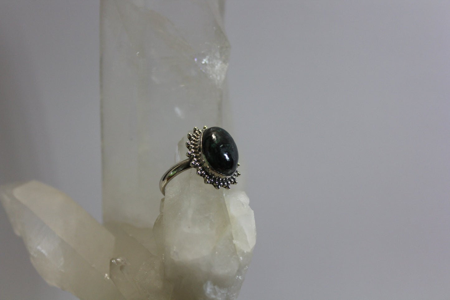 Ring - Chrysocolla - size - 7