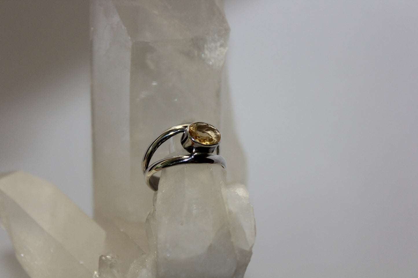 Ring - Citrine - size - 8