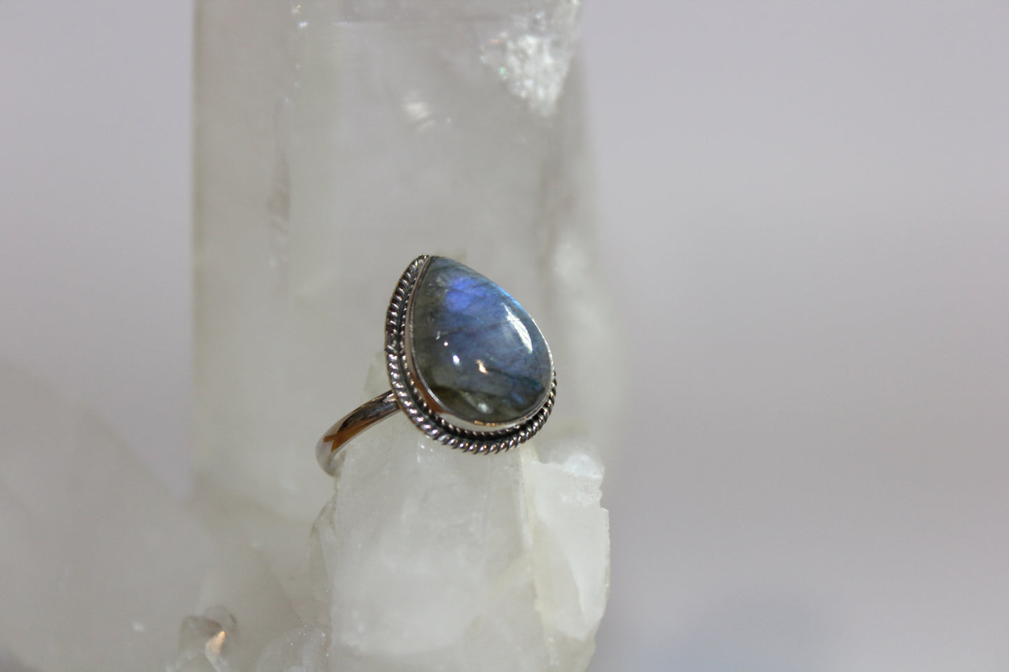 Ring - Labradorite - size - 10