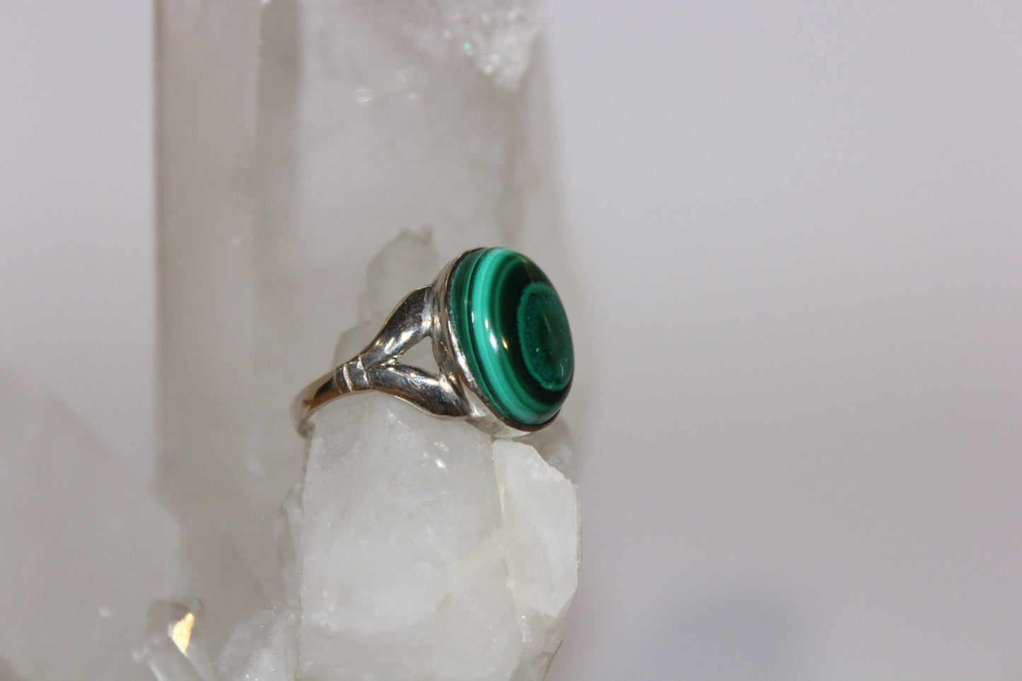 Ring - Malachite - size - 9