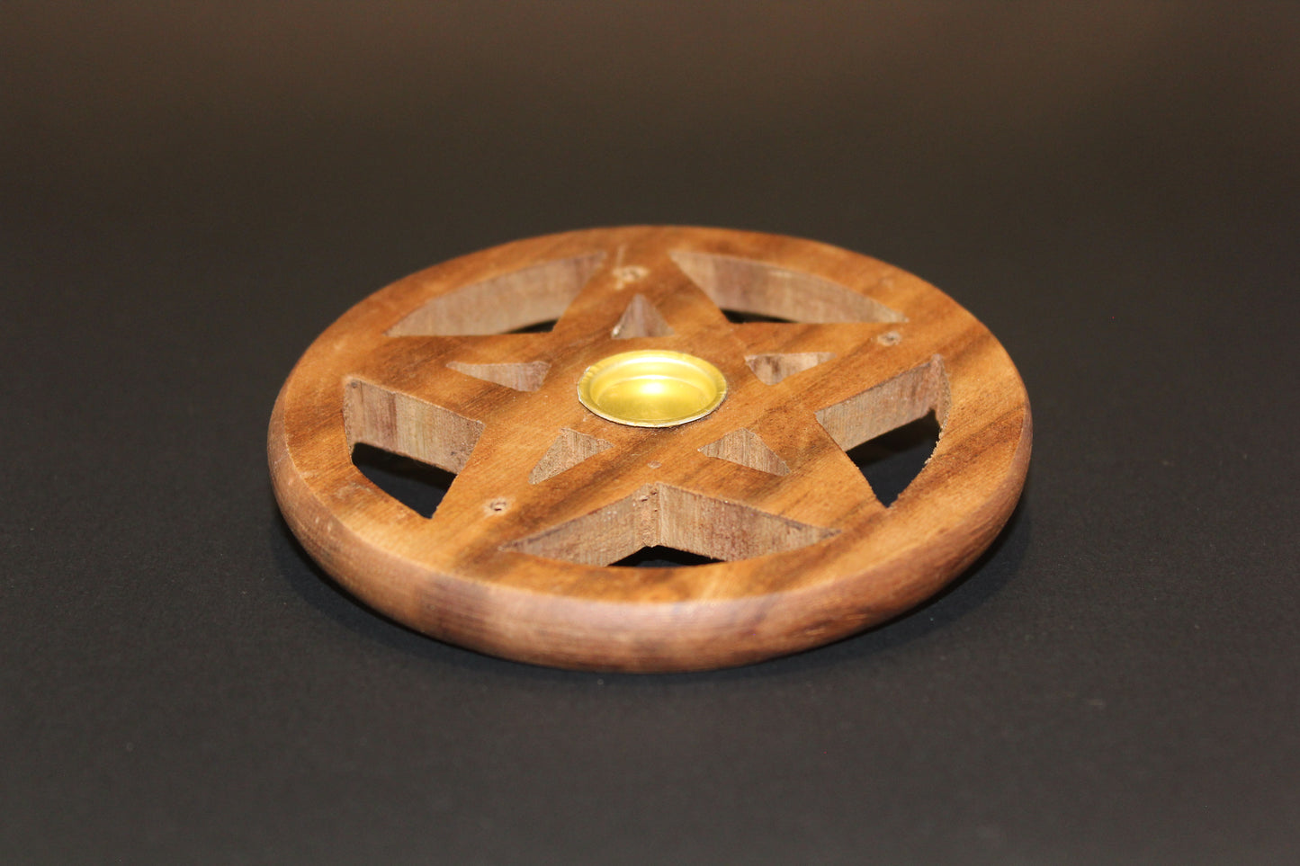 Incense Holder - Timber Pentagram