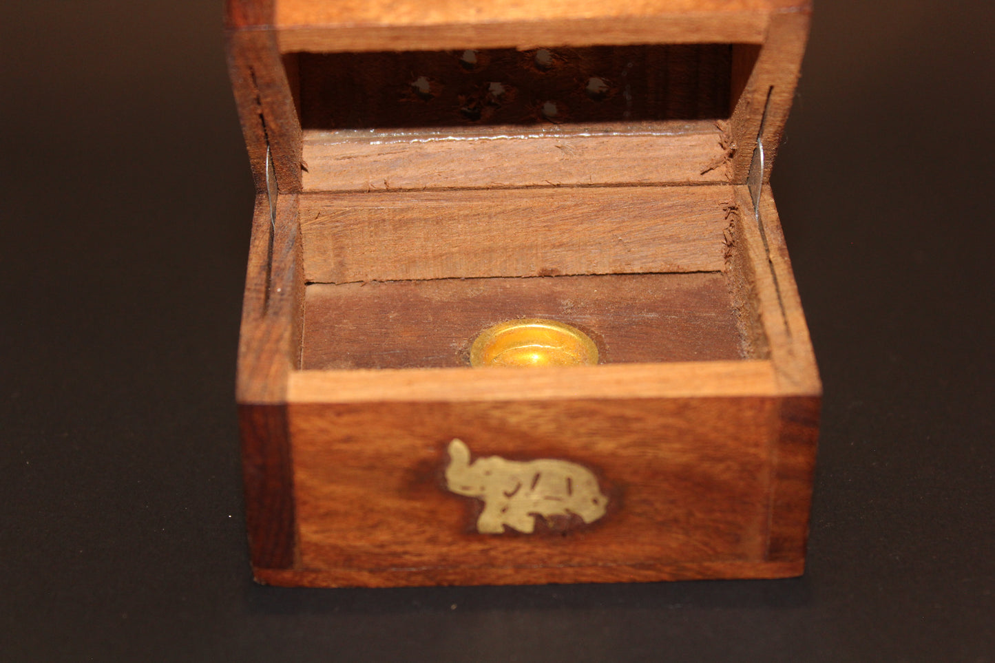Incense Holder - Timber box with lid