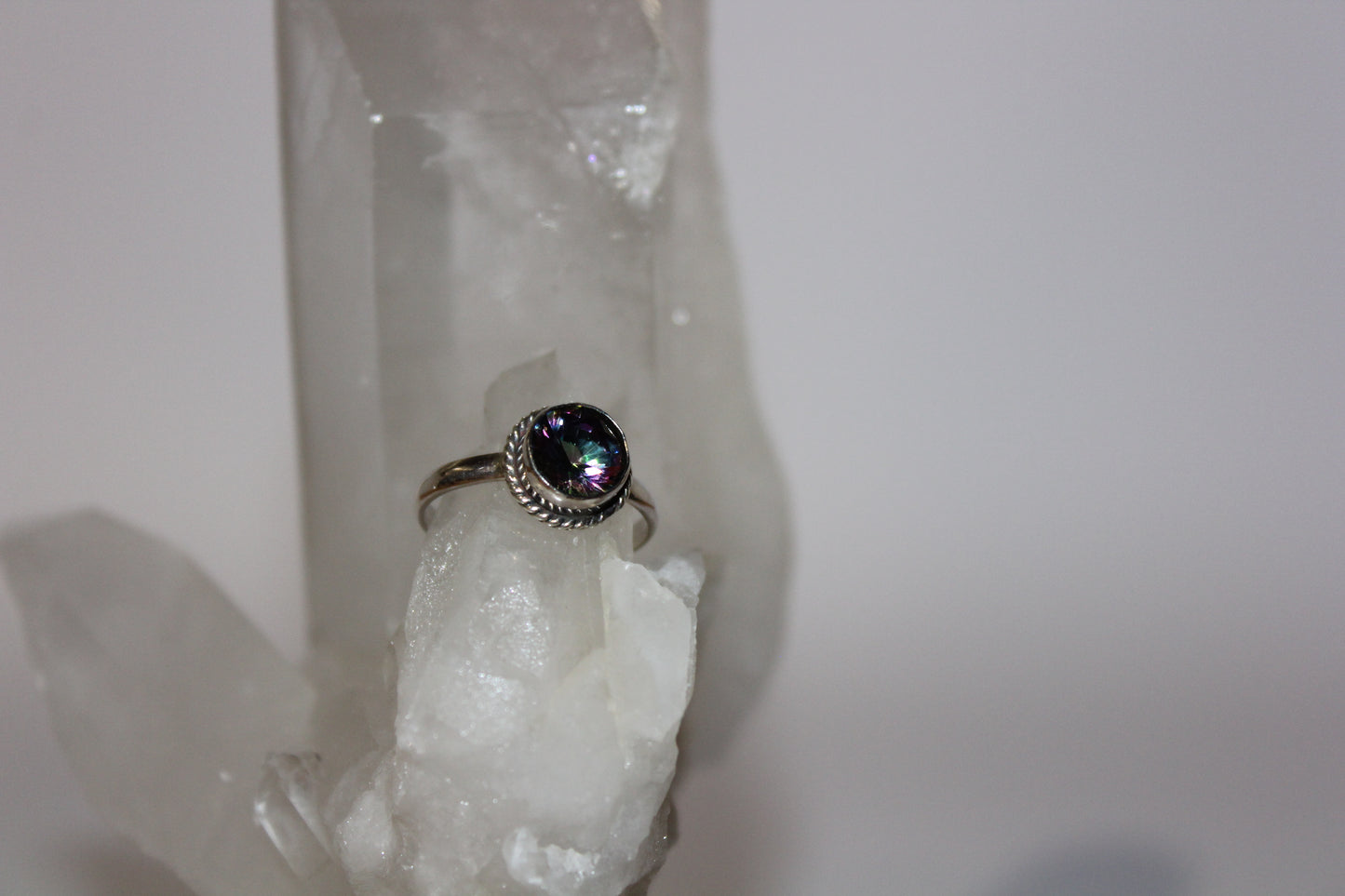 Ring - Mystic Topaz - size - 8