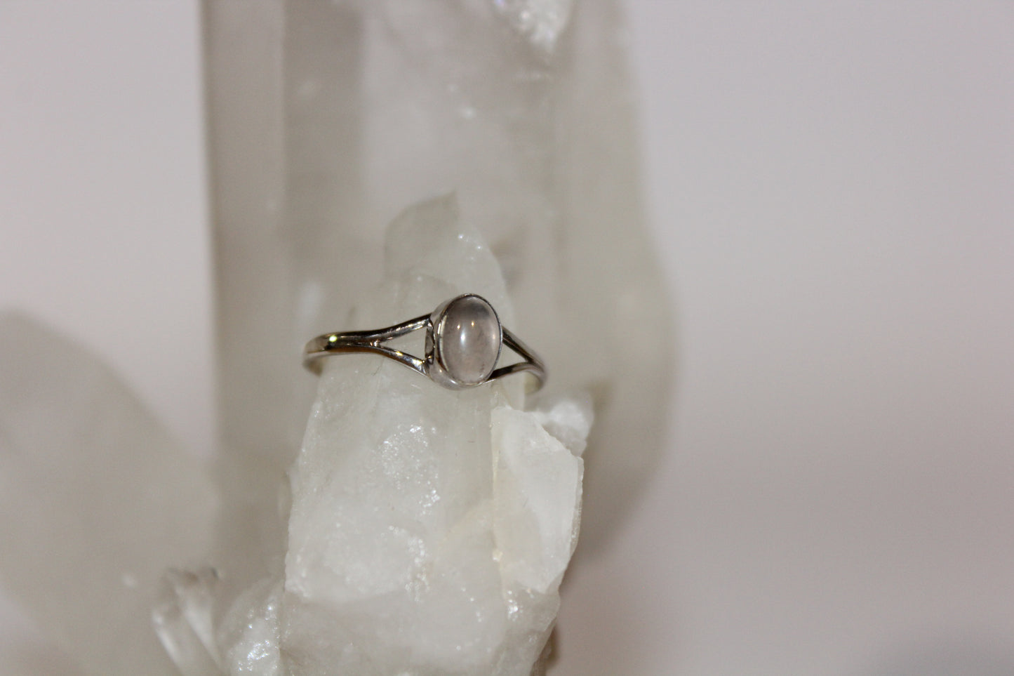 Ring - Rose Quartz - size - 10