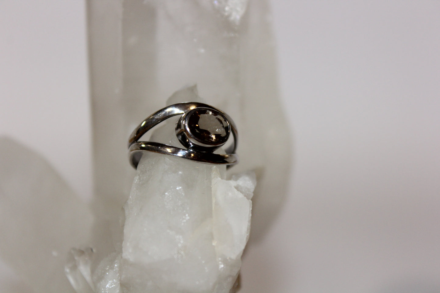 Ring - Smoky Quartz - size - 9