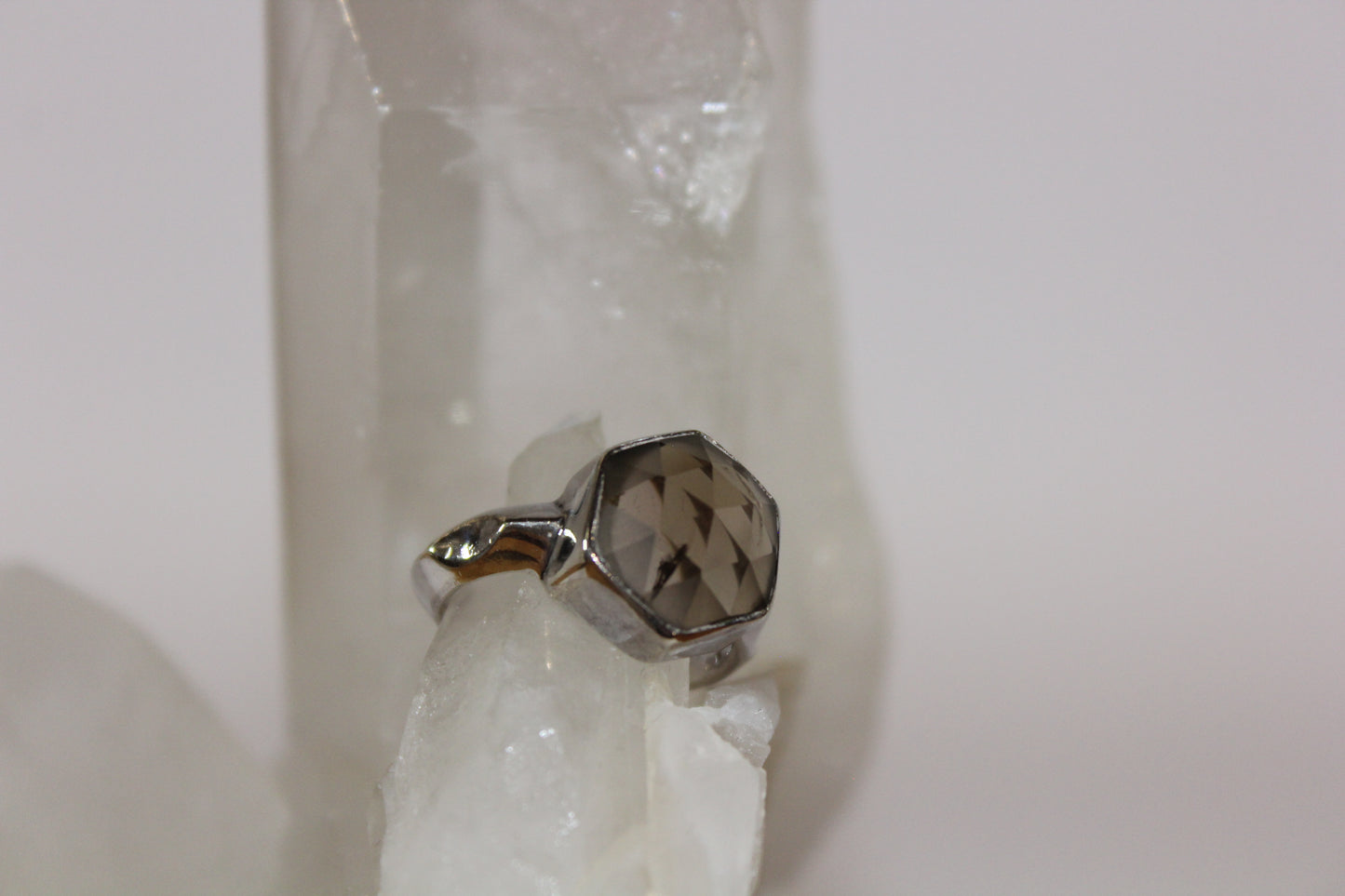 Ring - Smoky Quartz - size - 8