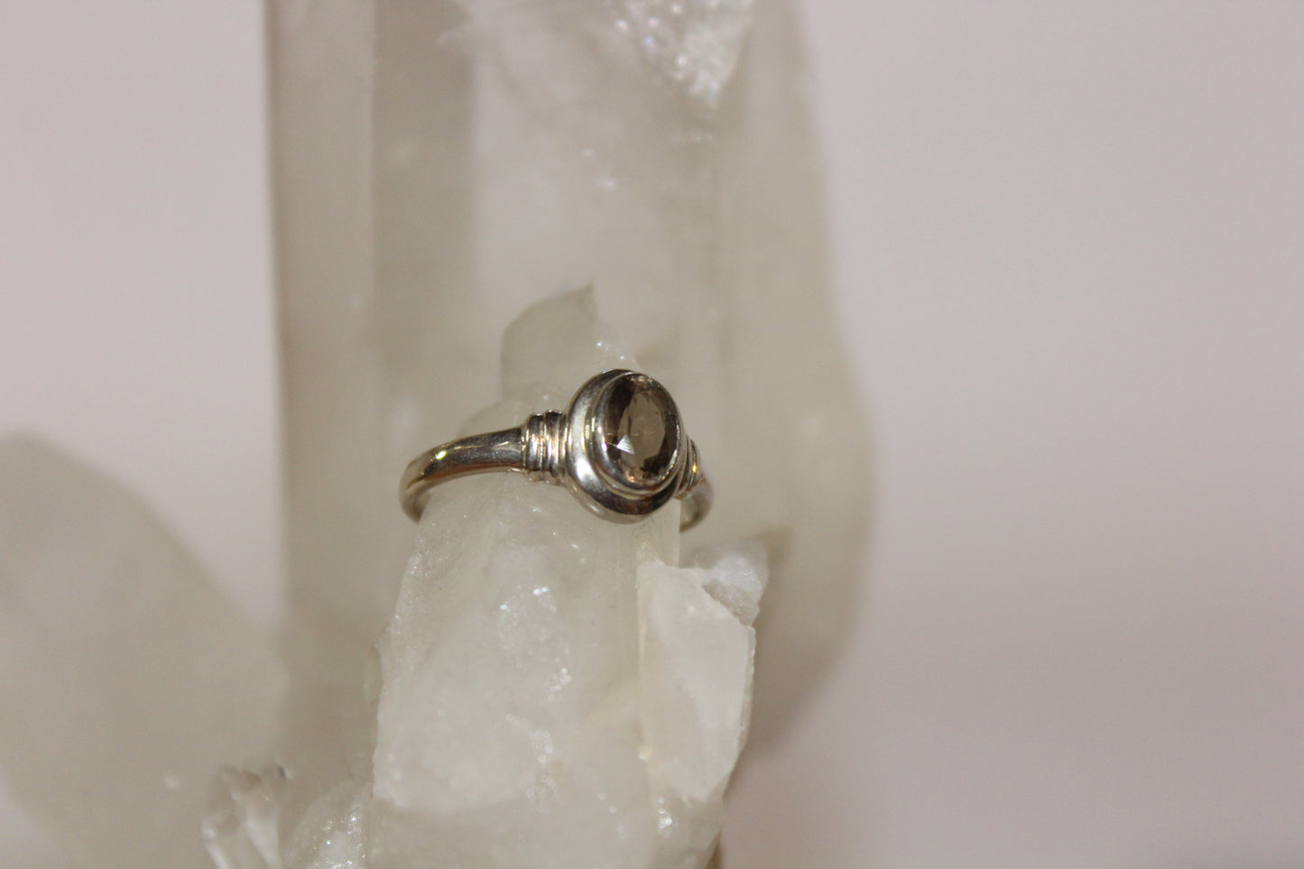Ring - Smoky Quartz - size - 8