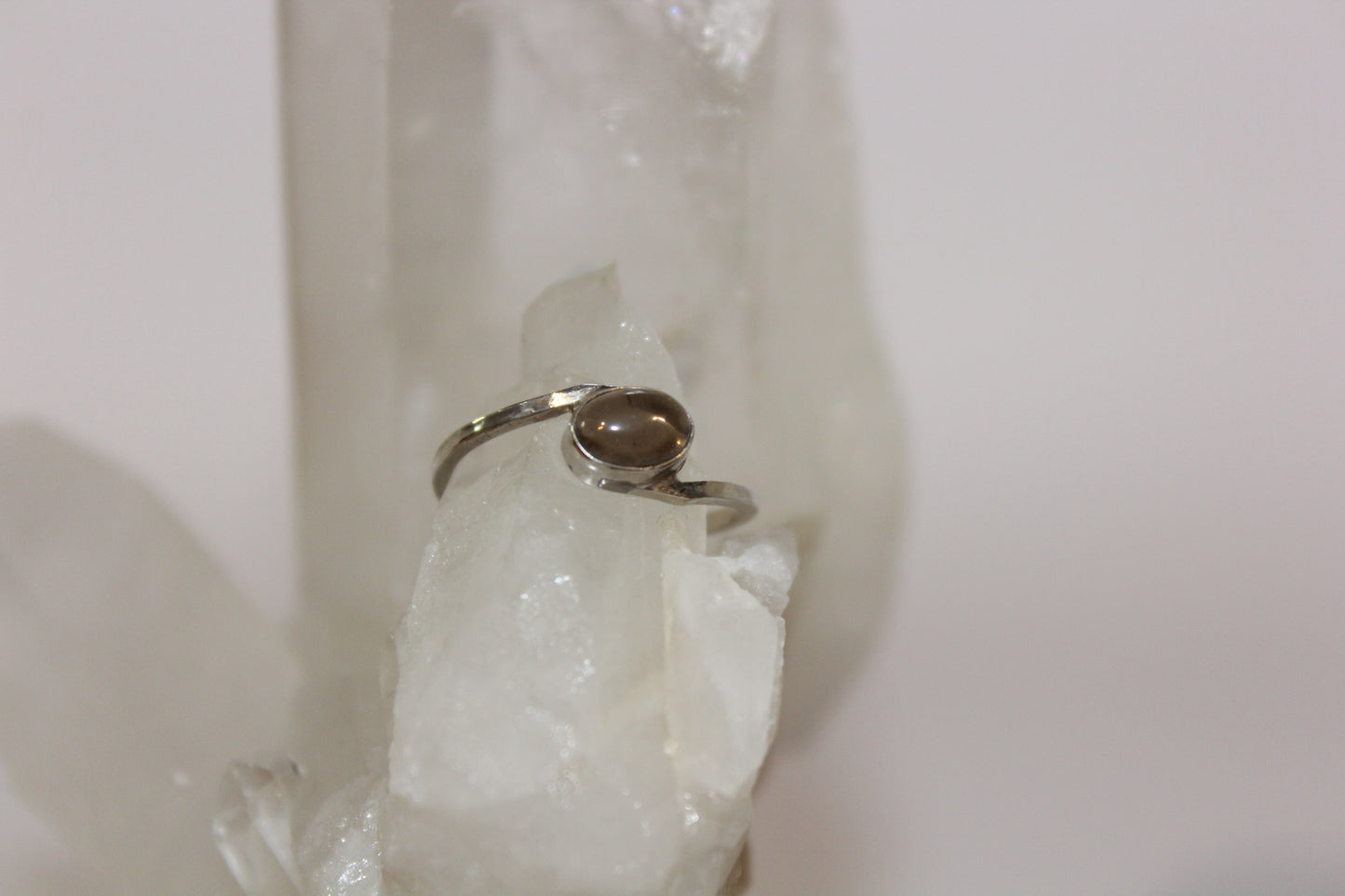Ring - Smoky Quartz - size - 8