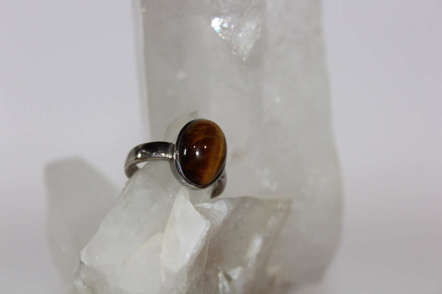 Ring - Tiger Eye - size - 8