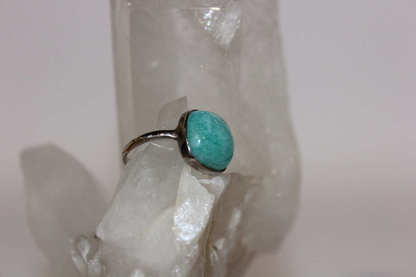 Ring - Amazonite - size - 9