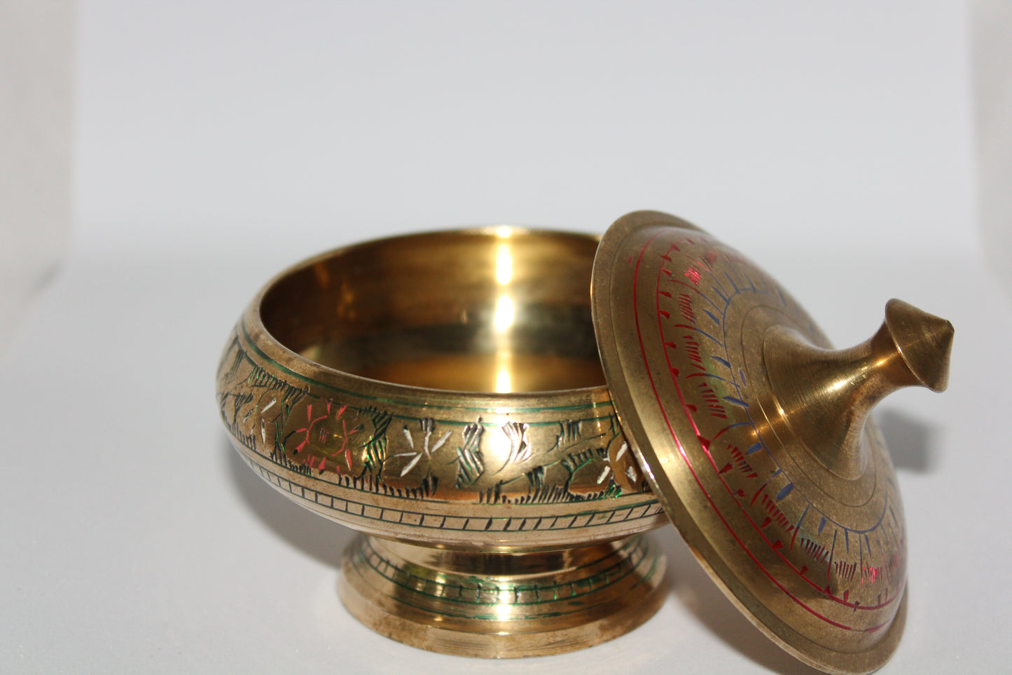 Charcoal Burner - Brass - lge