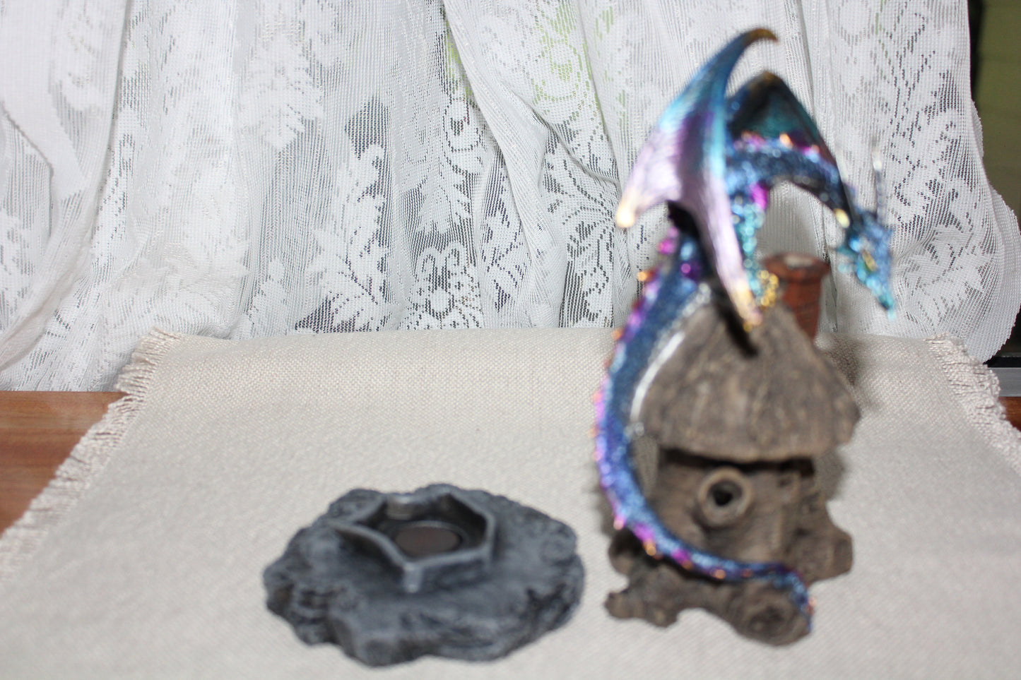 Incense Holder - Dragon & House