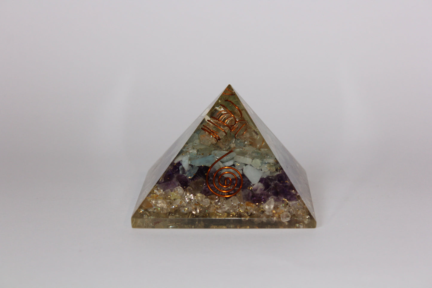 Pyramid - Orgonite - lge