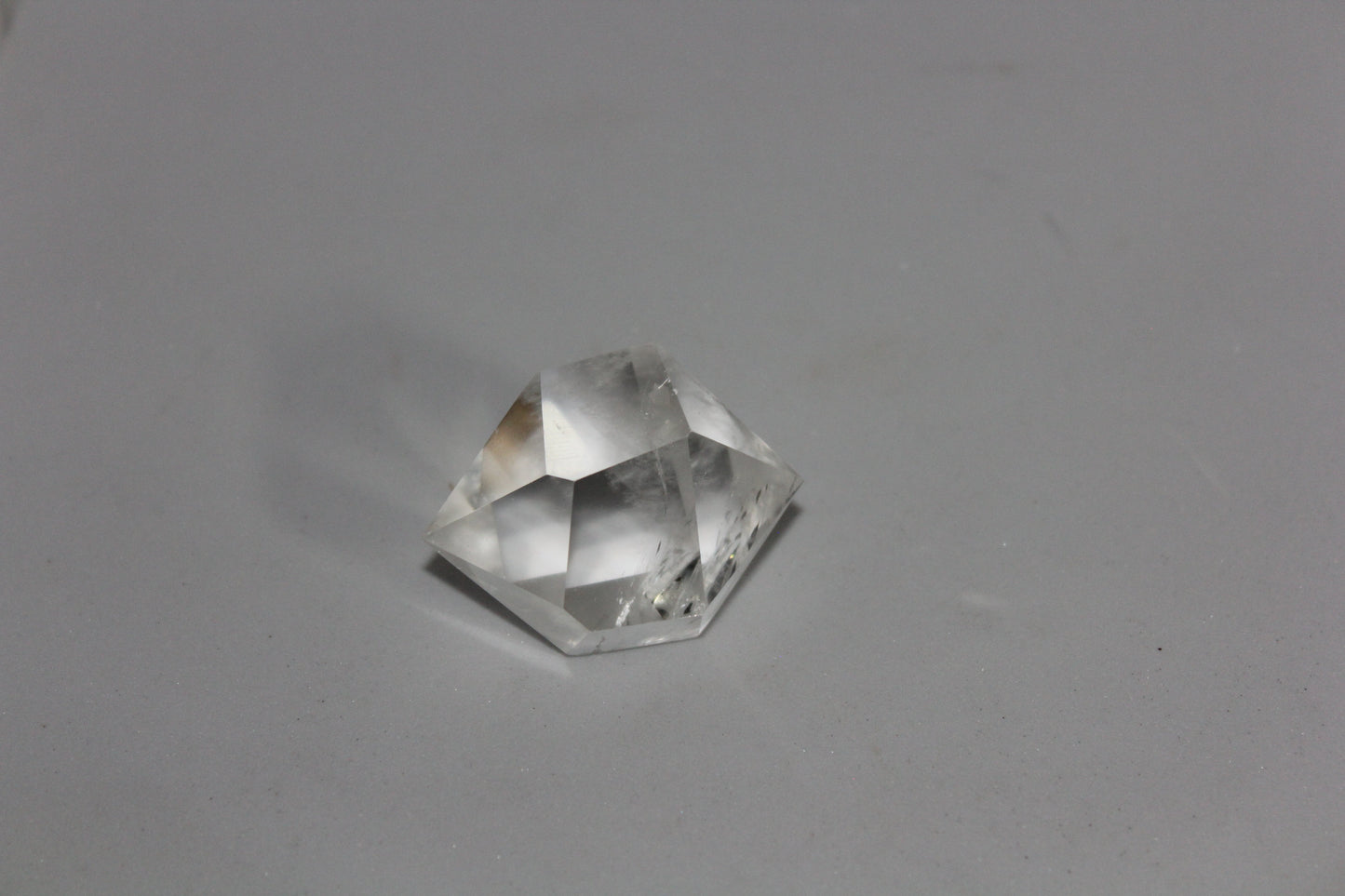 Double Terminator - Clear Quartz - med