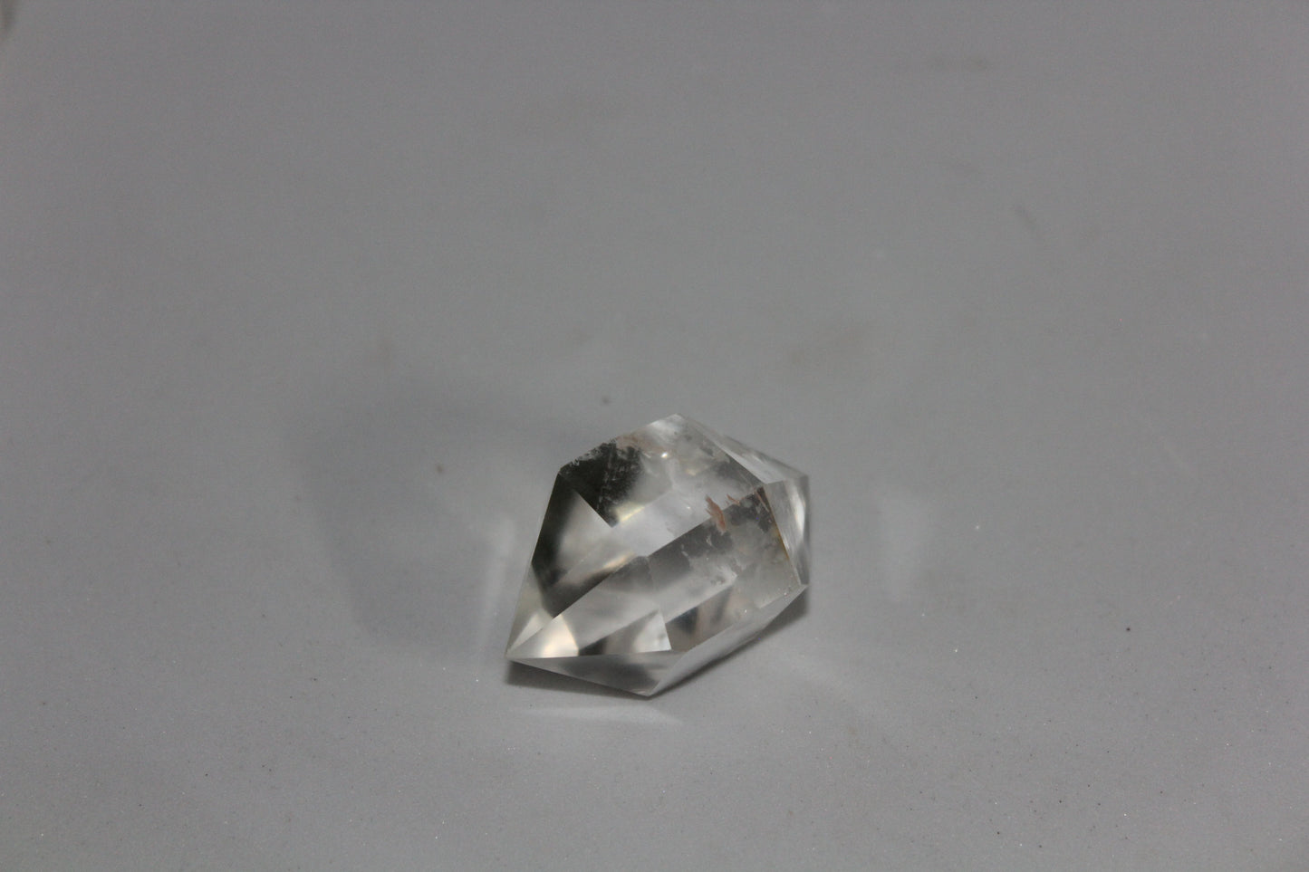 Double Terminator - Clear Quartz - med