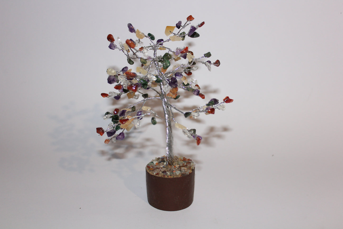 Tree - Mixed crystals (silver) - sml