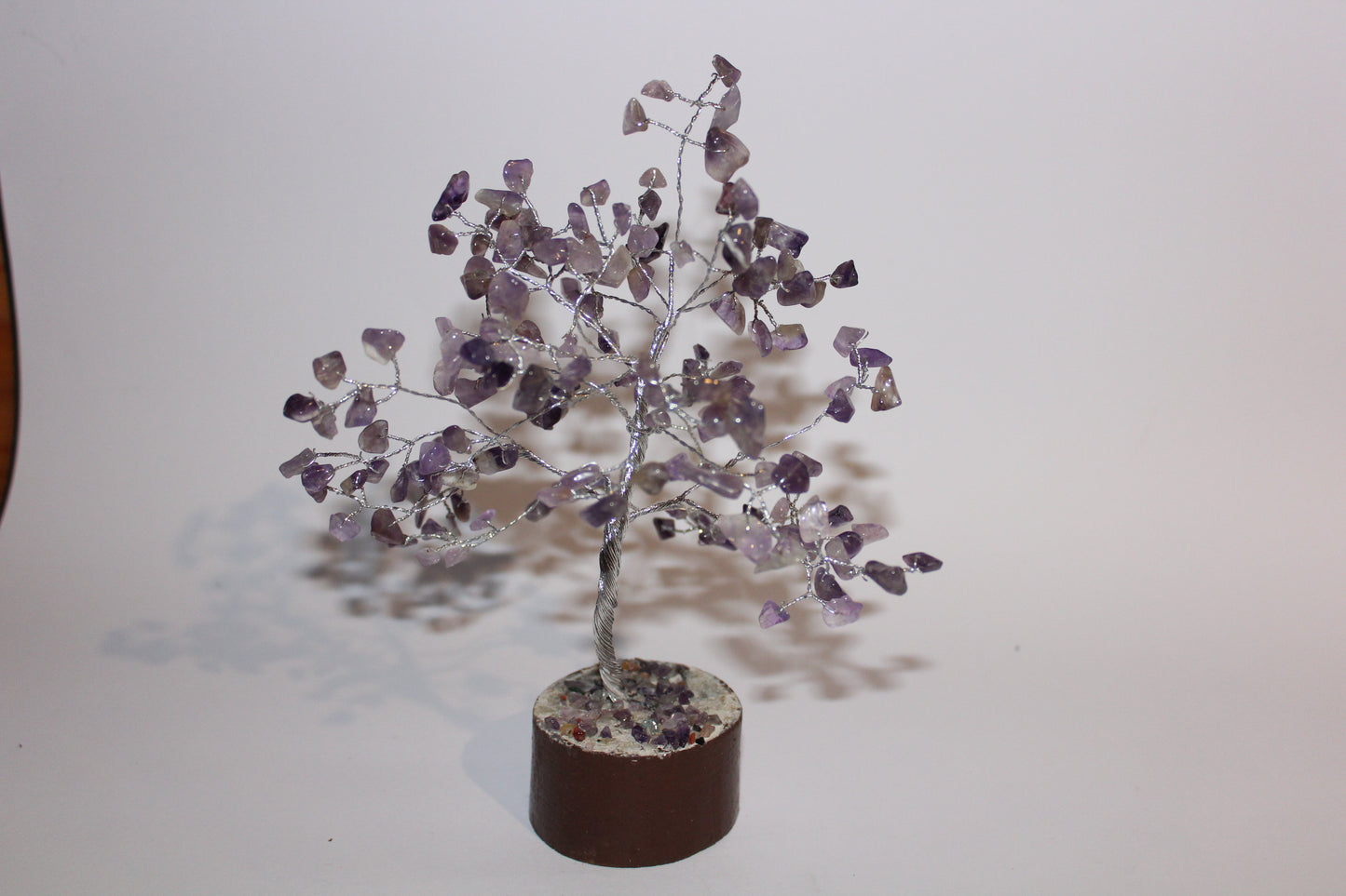 Tree - Amethyst (silver) - sml