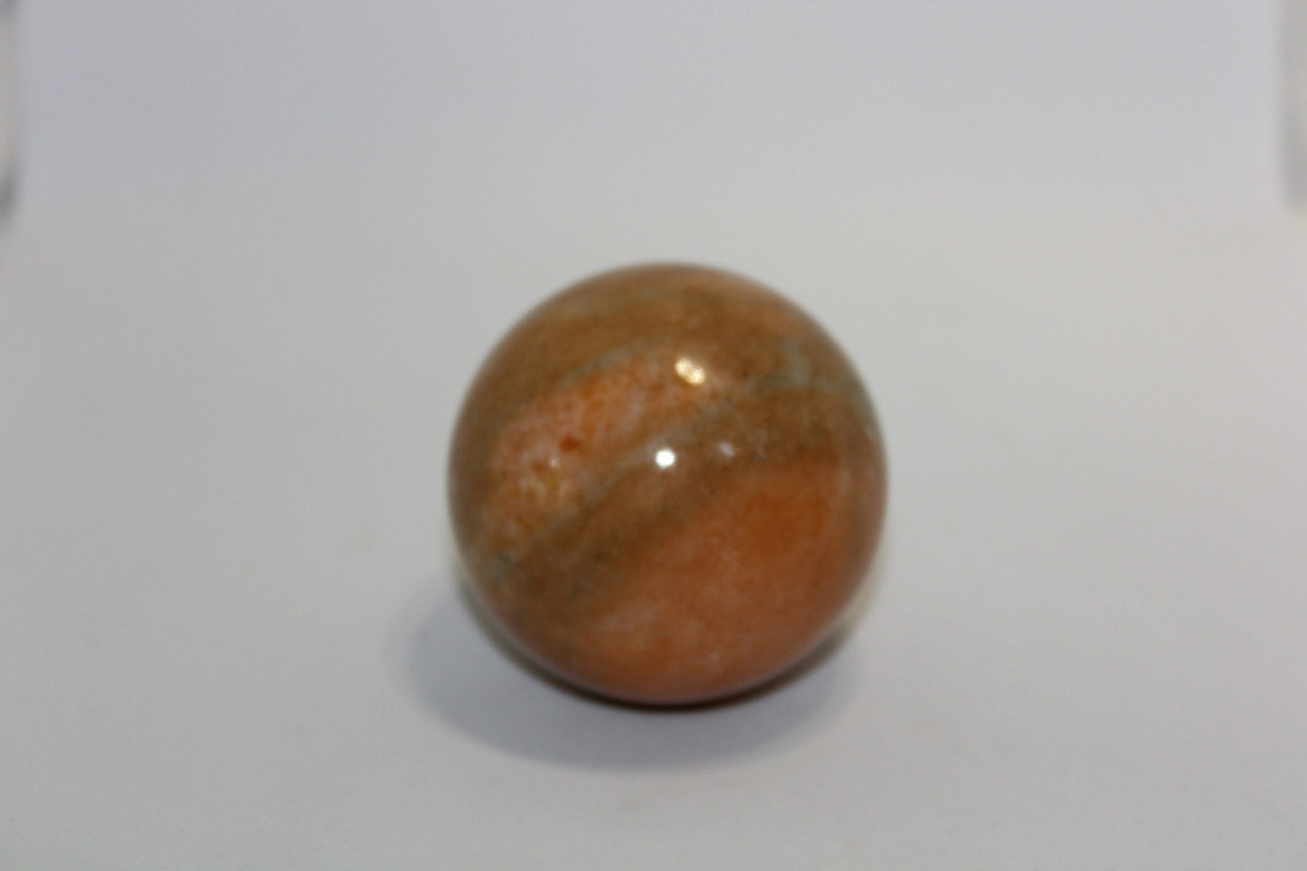 Sphere - Aventurine - Green & Peach - med
