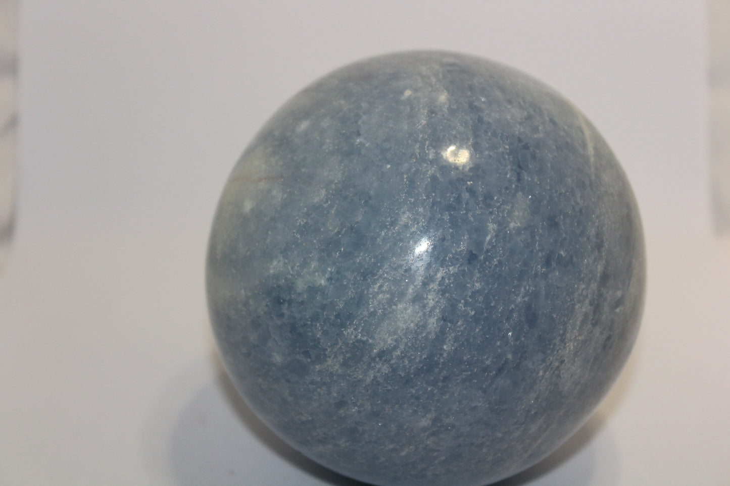 Sphere - Calcite - Blue - xxlge