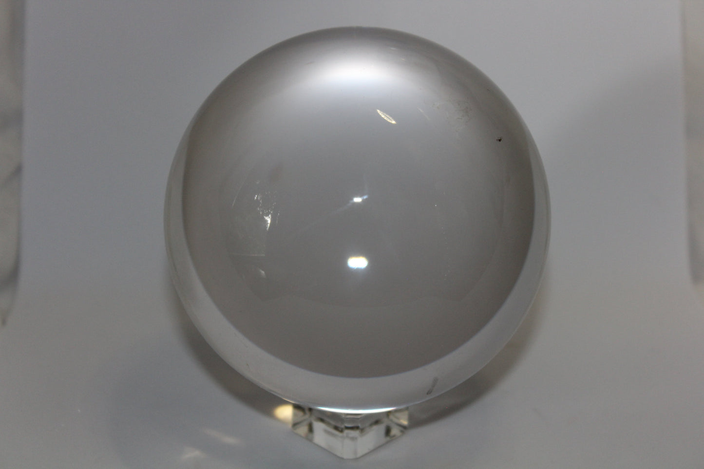 Sphere - Glass - Crystal ball (100mm with glass stand) - lge