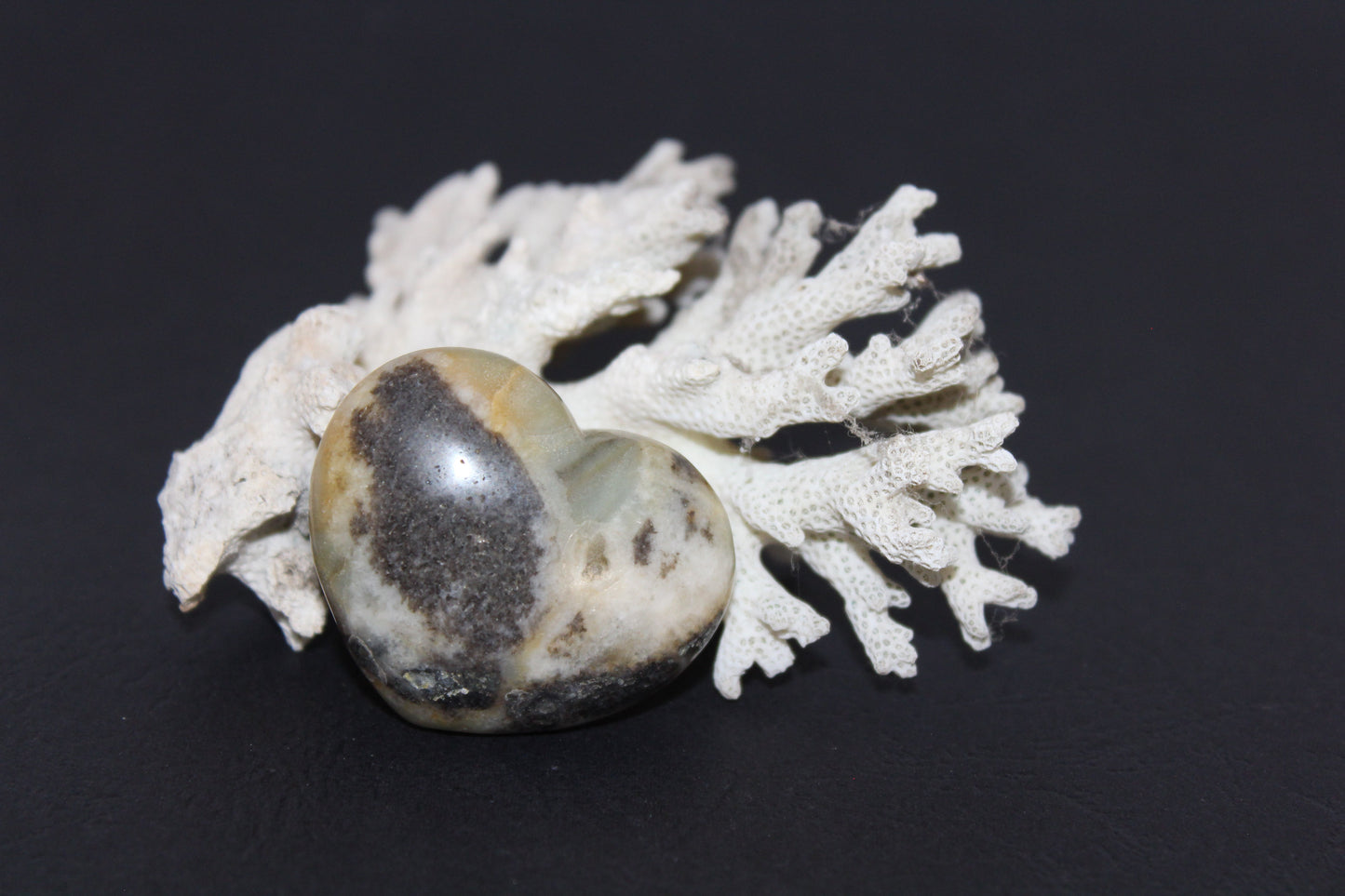 Heart - Amazonite - puff - med/sml