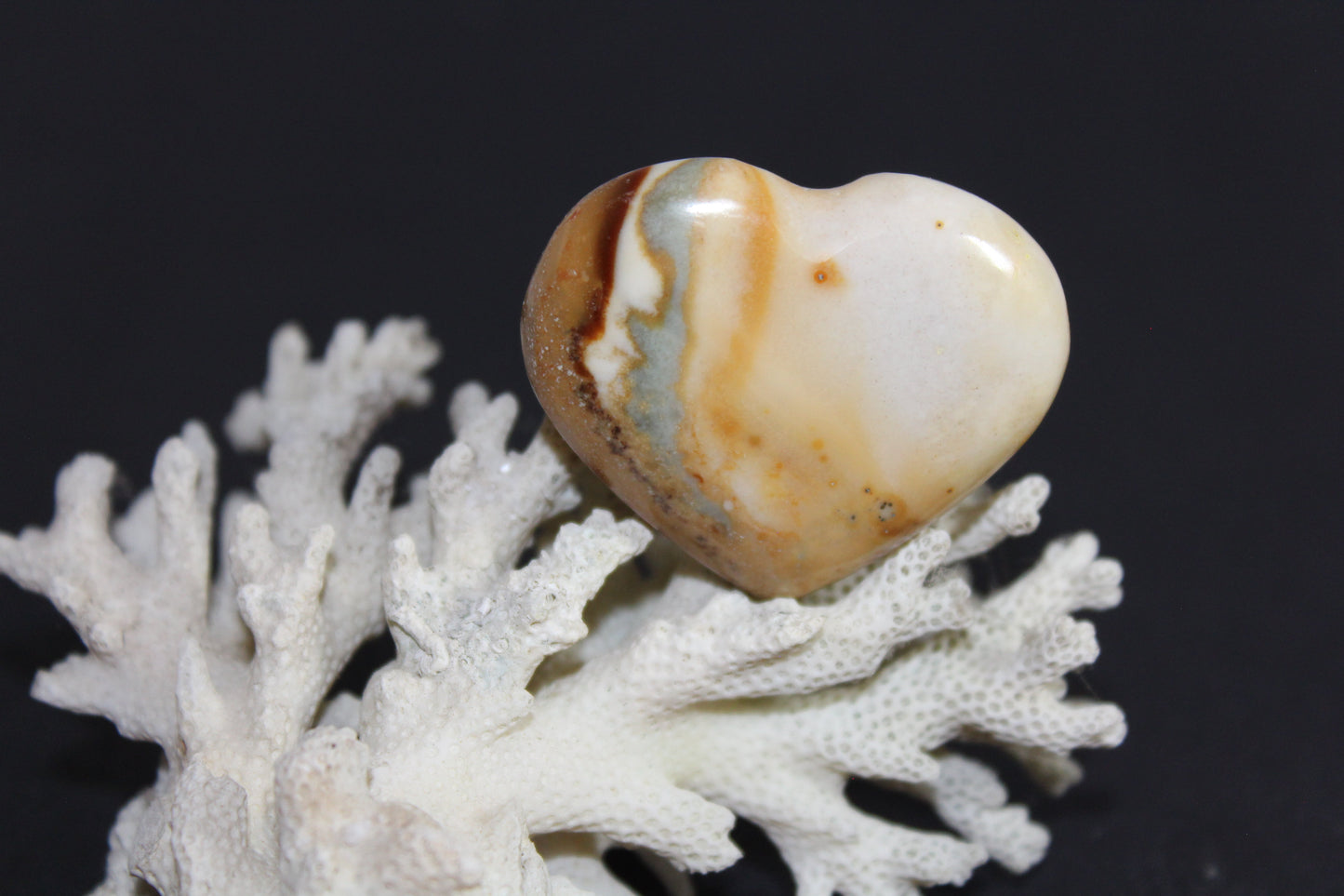 Heart - Polychrome Jasper