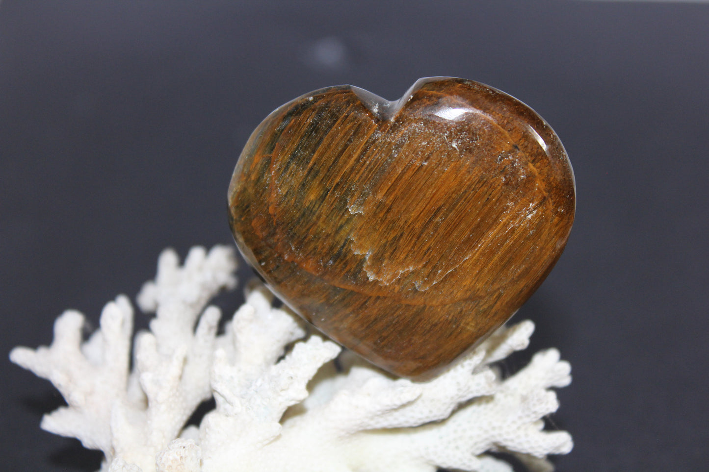 Heart - Tiger Eye - lge