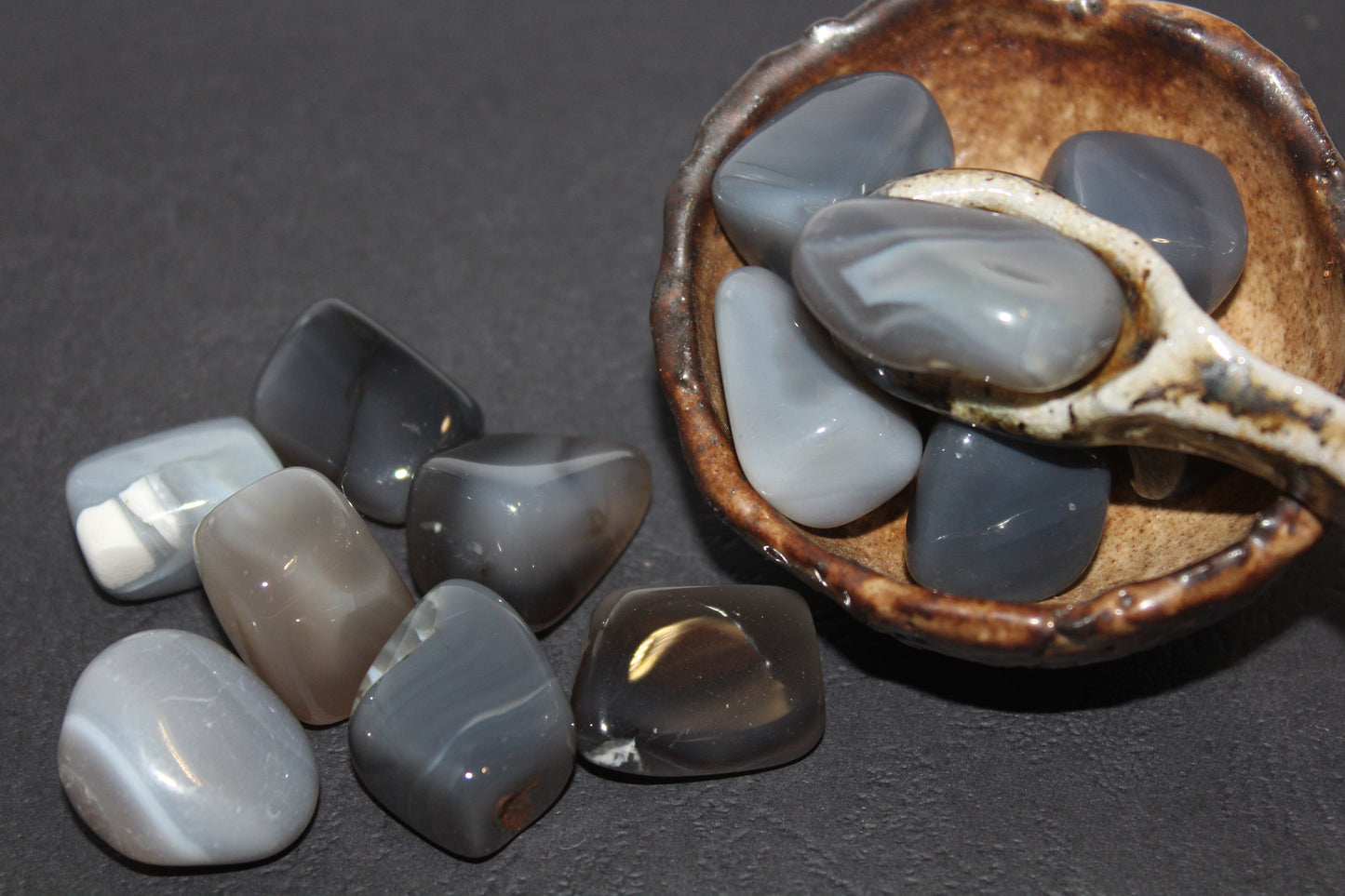Tumbled - Botswana Agate