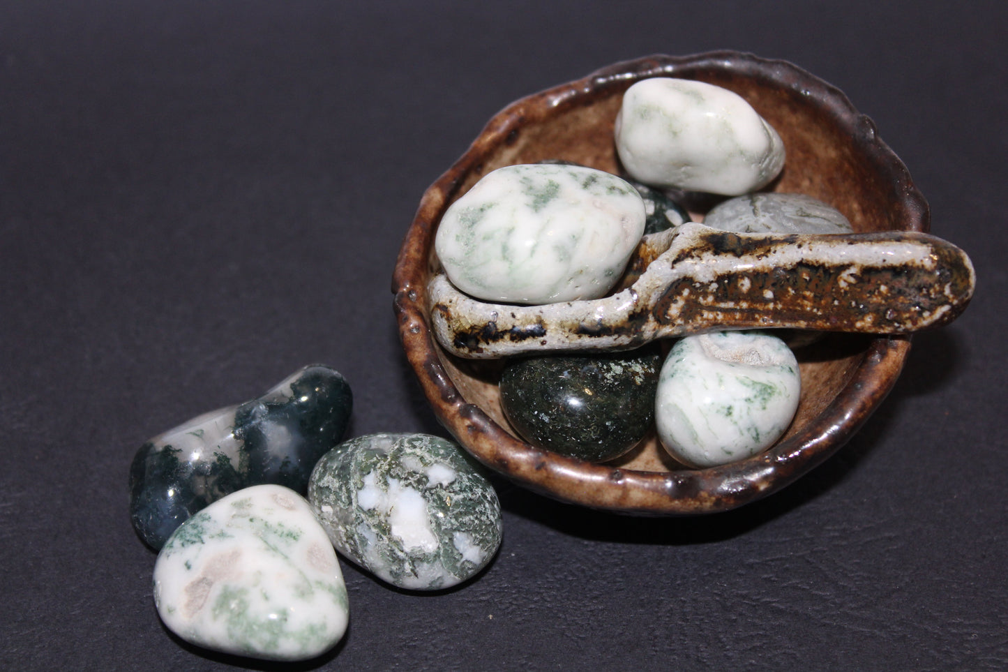 Tumbled - Tree Agate - med