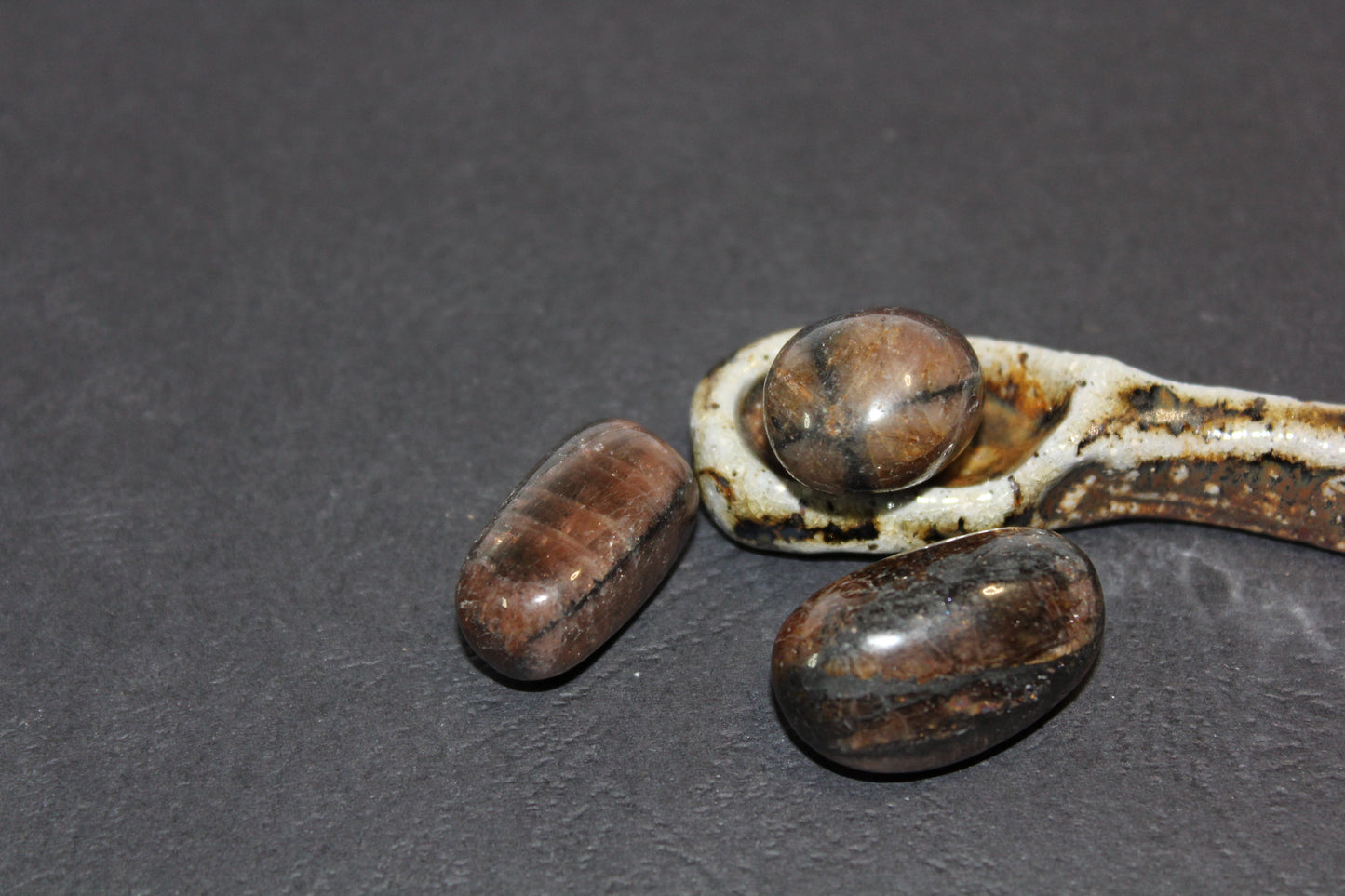 Tumbled - Chiastolite - A+