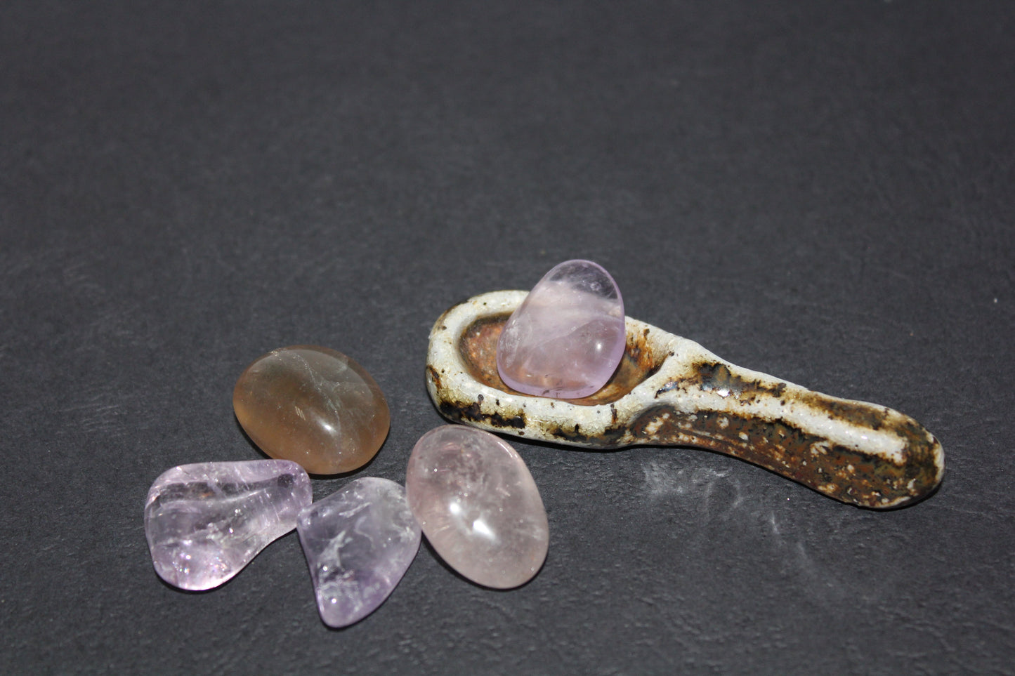 Tumbled - Lavender Fluorite - xsml