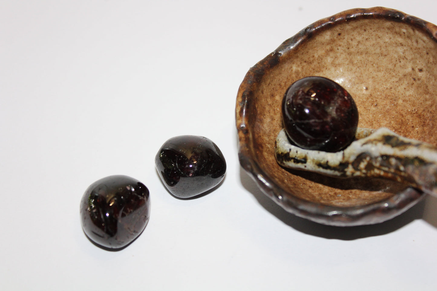 Tumbled - Garnet - A+ - med