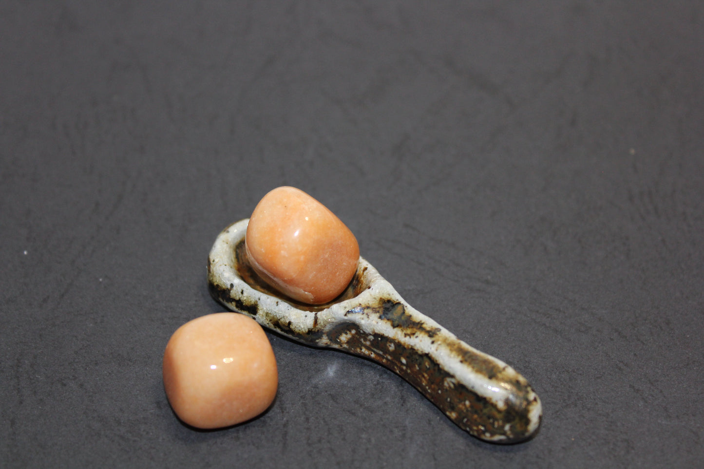 Tumbled - Orange Jade