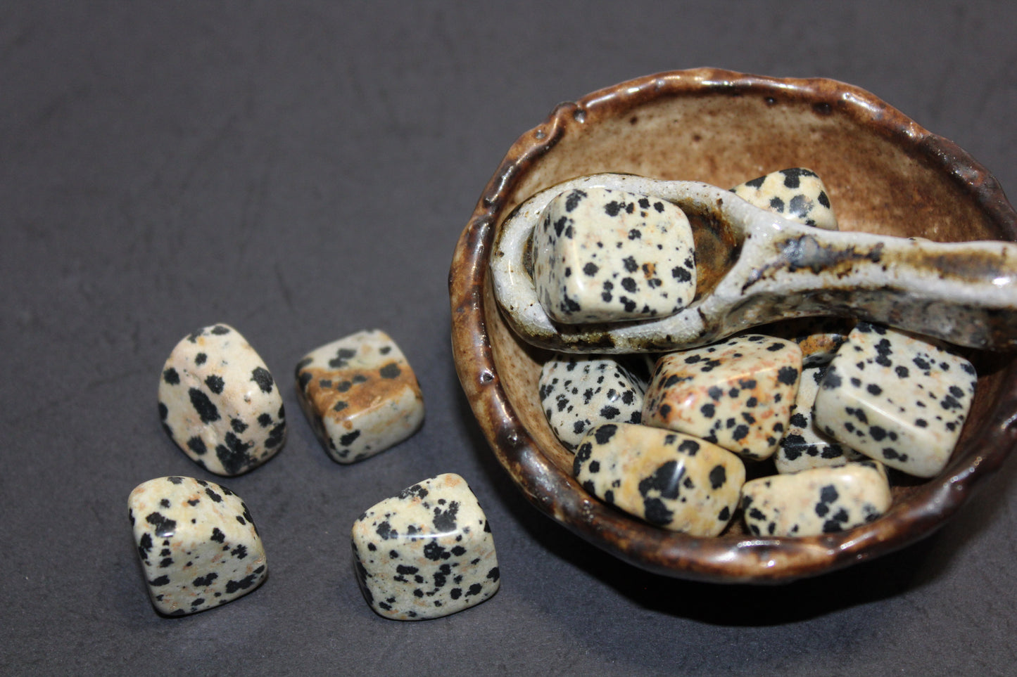 Tumbled - Dalmatian Jasper - sml