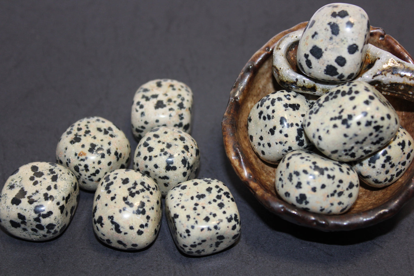 Tumbled - Dalmatian Jasper - lge
