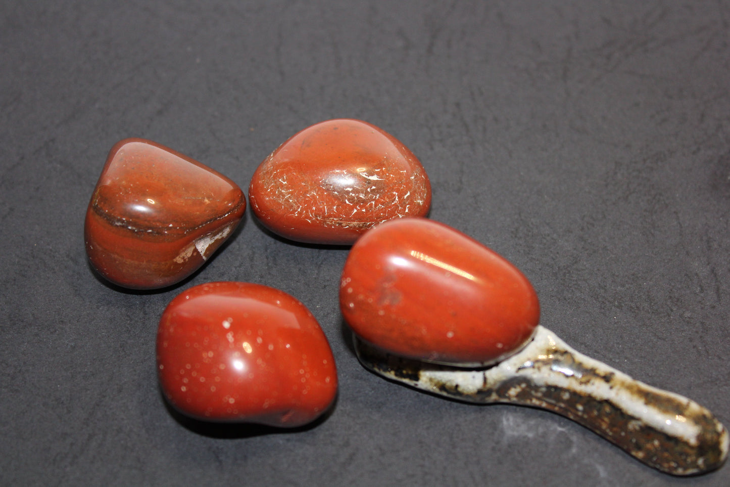 Tumbled - Red Jasper - xlge