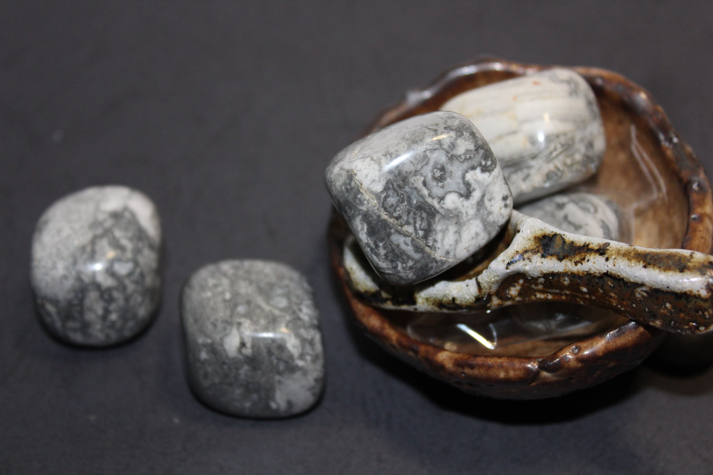 Tumbled - Shell Jasper - xxlge