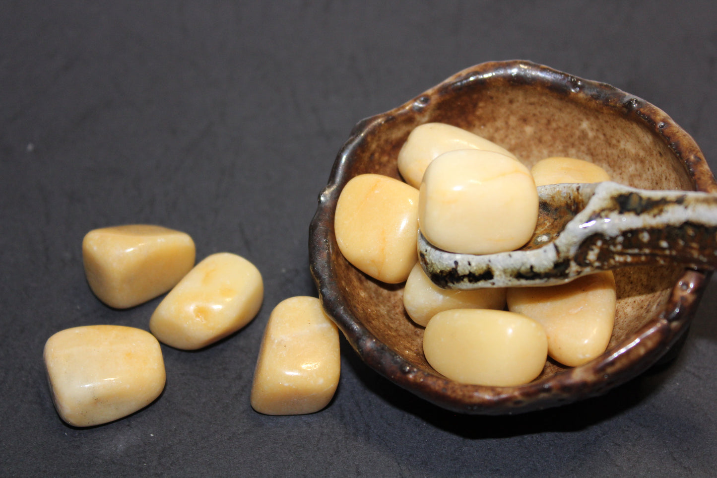 Tumbled - Yellow Jasper - sml