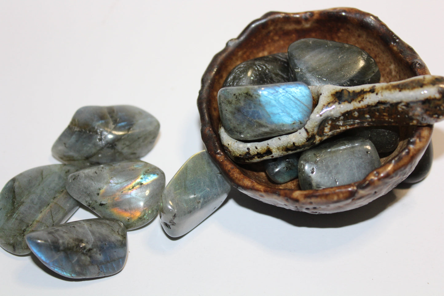 Tumbled - Labradorite - A+ - med