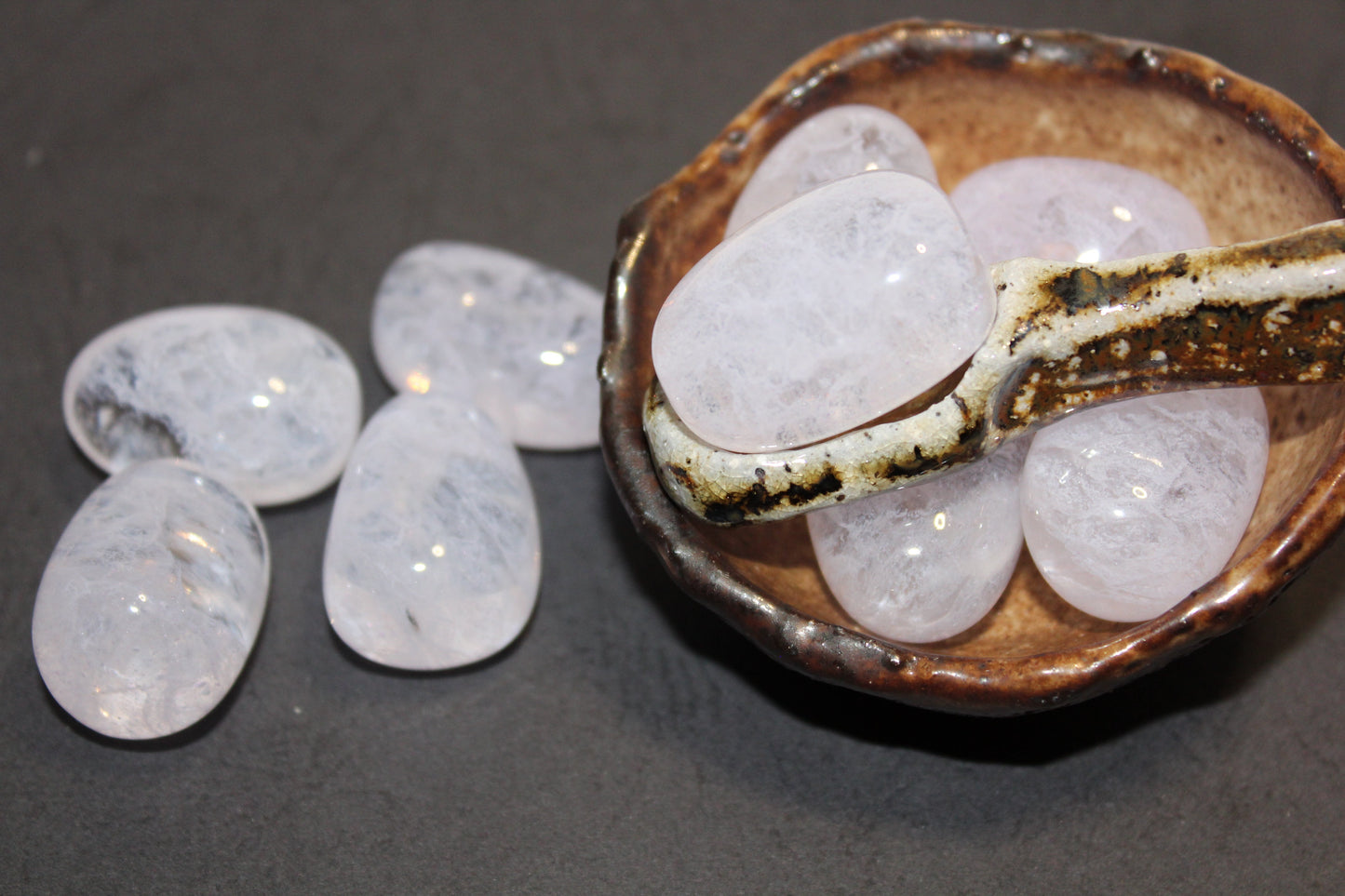 Tumbled - Mauve Obsidian - med