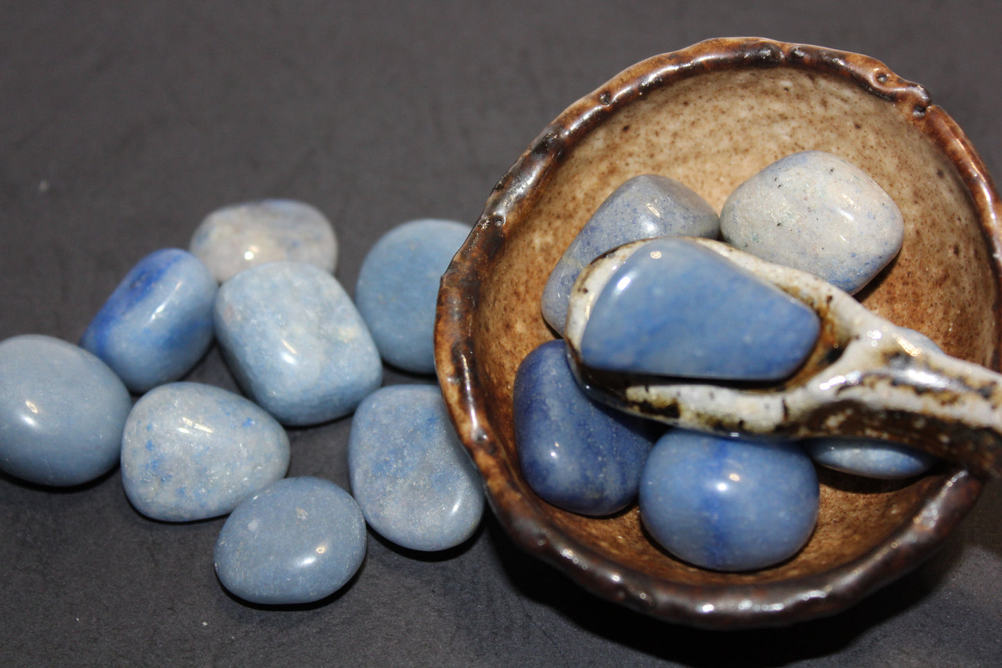 Tumbled - Blue Quartz - sml