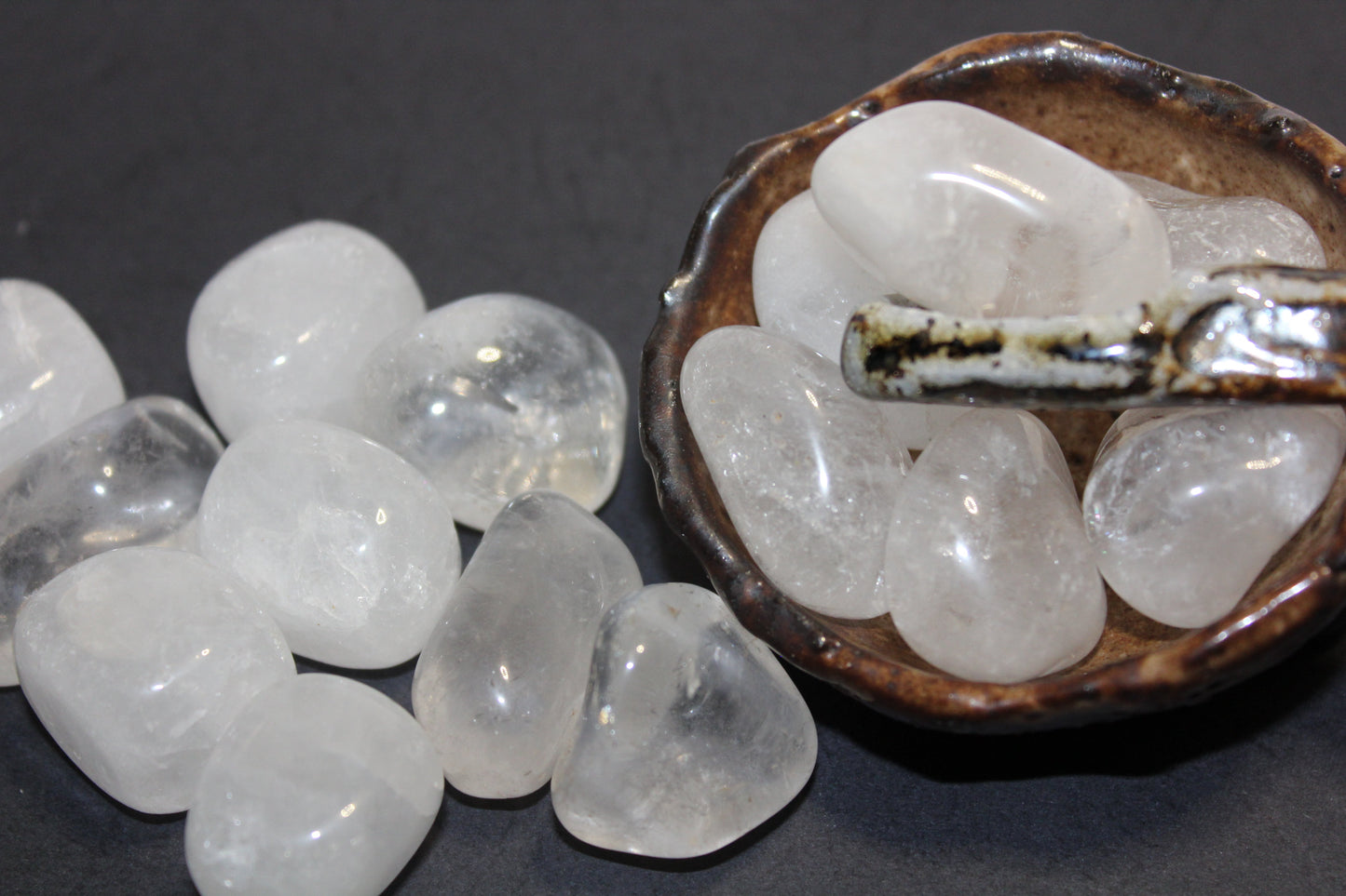 Tumbled - Clear Quartz - med/lge