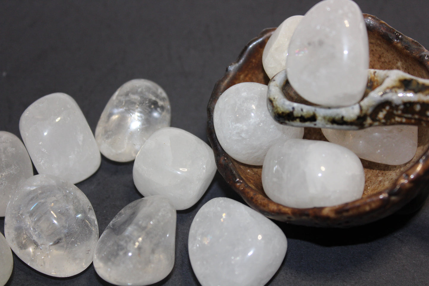 Tumbled - Clear Quartz - lge