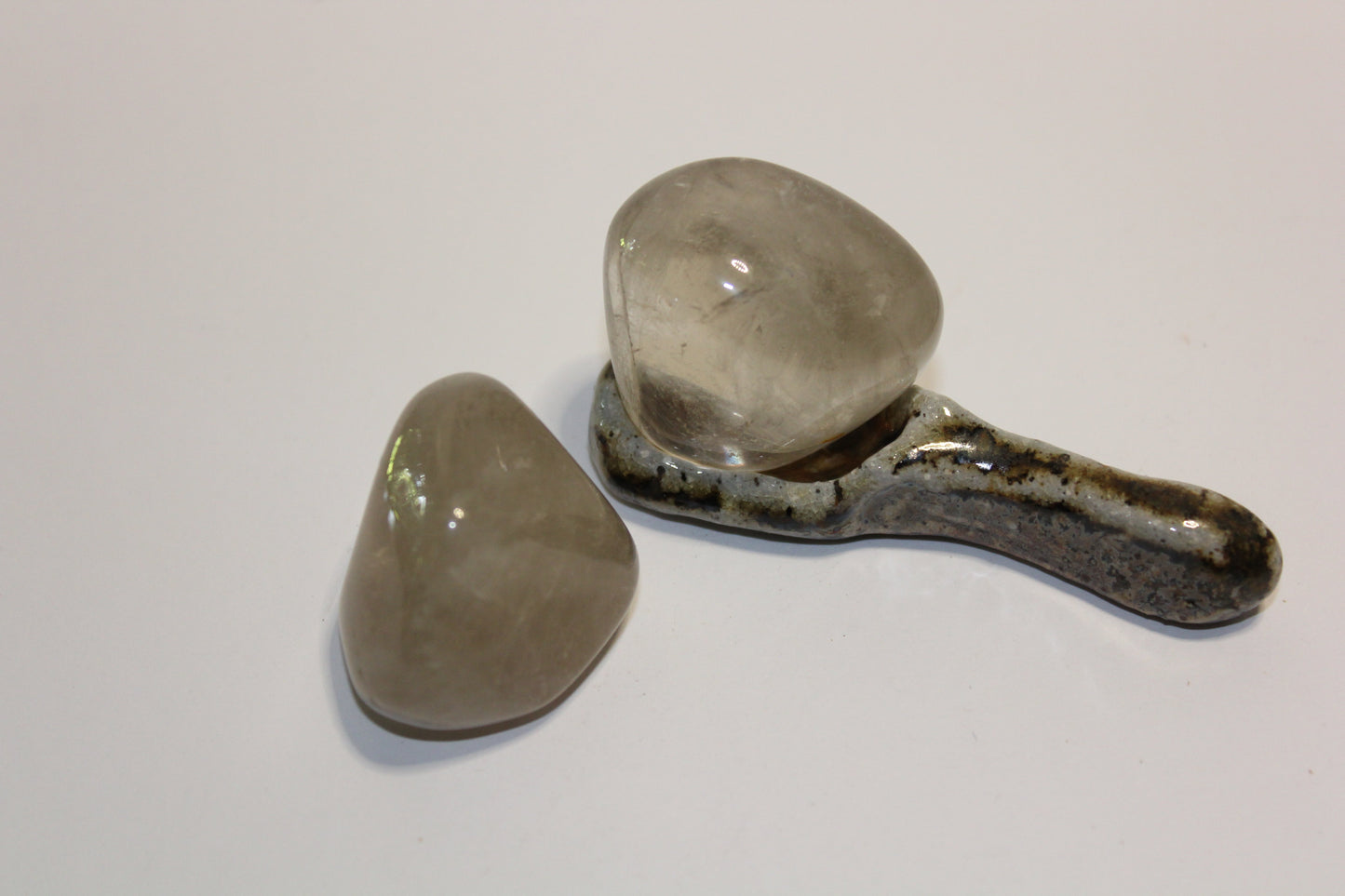 Tumbled - Smoky Quartz - light - xlge