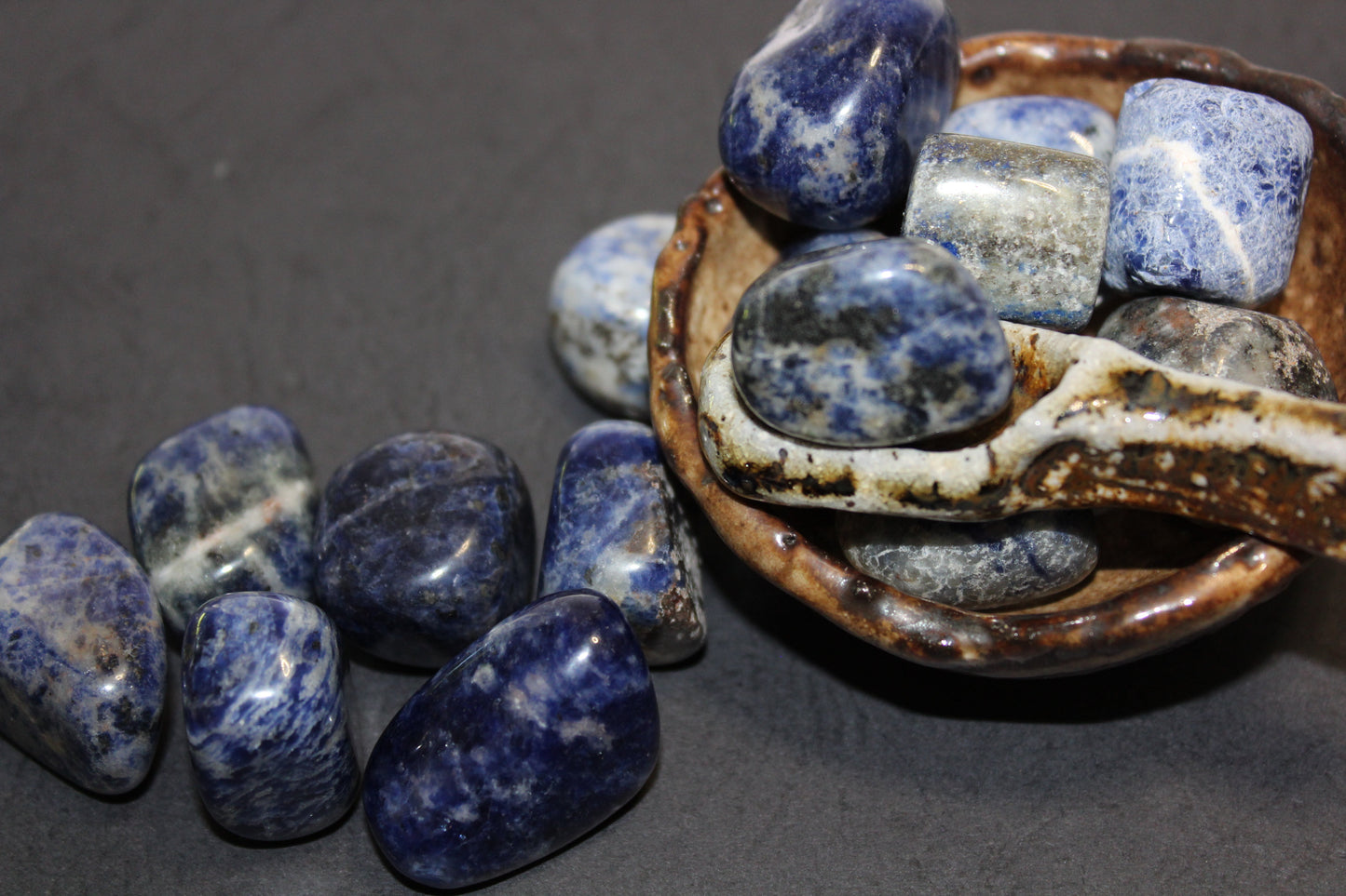 Tumbled - Sodalite - med